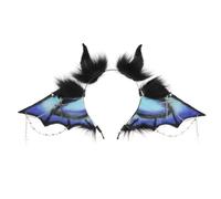 Punk Animal Ear Head Abbraccio Halloween Maid Hairhoop Role Puntura Oggetti Scena BAT COSTUTTO ACCESSORI COSTRUI