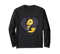 Punk Baby Duck Gothic Grunge Rock Maglia a Manica