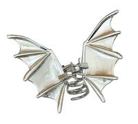 Punk Bat Shape Design HairClip Grande Metallo Capelli Halloween Costume Evento Acconciatura Accessorio Donne Partito Copricapo A Forma di pipistrello Accessorio Per Capelli