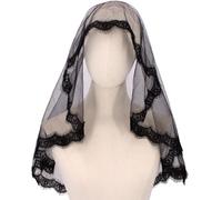Punk Black Veil For Halloween Bride Cosplay Costume Per Feste A Tema Day Of Death Costume Testaggio