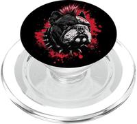 Punk Bulldog - Design ribelle per gli amanti dei cani PopSockets PopGrip per MagSafe
