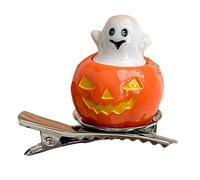 Punk, copricapo nero per Halloween, un paio di barrettes con Cool Girl Form Gothic Barrettes