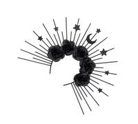 Punk Crowns Baschetta Per Le Donne Cosplay Barra A Spillo A Goccia Per La Banda Capelli Halloween Celebrazione Coparola Crown Copricata Croona