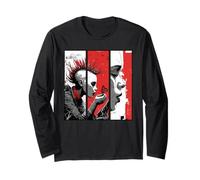 Punk & Farfalla - L'Arte incontra la ribellione Maglia a Manica