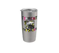 Punk Homebrewer Ferment The Chaos Craft Beer Bicchiere termico in acciaio inox doppia parete