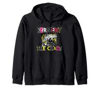 Punk Homebrewer Ferment The Chaos Craft Beer Felpa con Cappuccio