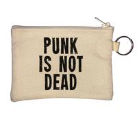 Punk is Not Dead Portachiavi Portamonete Beige