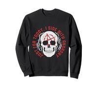 Punk per Un Giorno Just for Today I Side with Anarchy Felpa