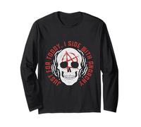 Punk per Un Giorno Just for Today I Side with Anarchy Maglia a Manica
