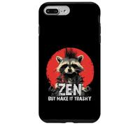 Punk Procione Yoga | ZEN - BUT MAKE IT TRASHY Custodia per iPhone 7 Plus/8 Plus
