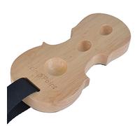 PUNK - Puntale in legno massello per violoncello, antiscivolo, Supporto a forma di violoncello con 3 fori