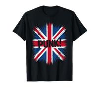 Punk Rock - Bandiera Britannica per Uomini e Donne Maglietta