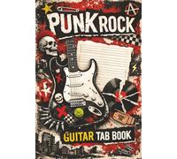 Punk Rock Blank Guitar Tab Book