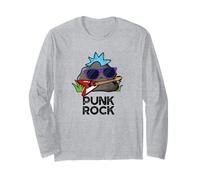 Punk Rock Musica Divertente Gioco di Parole Maglia a Manica