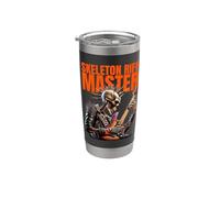 Punk Scheletro Riff Master Bicchiere termico in acciaio inox doppia parete