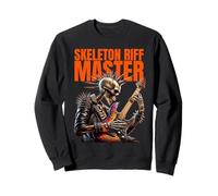 Punk Scheletro Riff Master Felpa