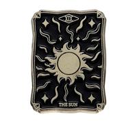 Punk Tarocchi smalto Pin: sole, luna, uccello, leone, stella, giudice, morte - gioielli per adulti, normale, Metallo non prezioso
