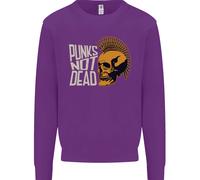 Punks Non Morti Maglione Con Teschio Skinhead Per Bambini