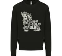 Punks Non Sono Morti Felpa Per Bambini Punk Rock