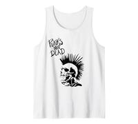 Punk's not dead cranio, maglietta punk rock Canotta