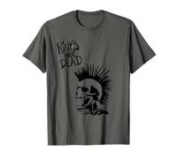 Punk's not dead cranio, maglietta punk rock Maglietta