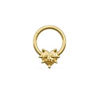 PUNKYOUTH Piercing per setto nasale gotico punk in titanio 16G 8 mm anello da naso cerchio gioielli barocco teschio ribelle cuore Medusa Kraken polpo tentacolo Daith orecchini cartilagine elica rook