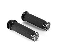 Puno Motocross Puno Motocross Puno Motocross Puno Motocross Handle Bar Hand Grips,1" Motorcycle Handle Bar Hand Grips Replacement For Softail Cruiser Chopper Black Us adatto perManopole Custom 22
