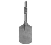 Punta a Vanga per Argilla in Acciaio Cromato, Trattata Termicamente, Larghezza Base 135 Mm, Compatibile con Demolitore Elettrico, Strumento Minerario per Demolizione di