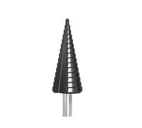 Punta alesatrice in acciaio inossidabile di grado industriale al cobalto, punta trapezoidale, punta a gradini, punta a gradini, scanalatura dritta, gradini(Straight Groove)