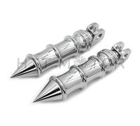 Punta Bambù Pedane Poggiapiedi Per Anteriore Kawasaki '00-' 01 Zx-11r '04-' 16