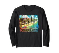 Punta Cana Dominican Republic Summer Vacation 2026 Matching Maglia a Manica