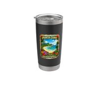 Punta Cana Repubblica Dominicana Bicchiere termico in acciaio inox doppia parete