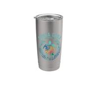 Punta Cana Tartaruga Marina Tropicale Tribale Mandala Shell Bicchiere termico in acciaio inox doppia parete