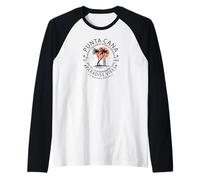 Punta Cana Vacation Dominican Republic Summer Paradise Maglia con Maniche Raglan