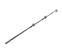 Punta Canna da Pesca Lure Rod, 2.4m, Diam. 6.6mm | composito fibra di carbonio e metallo - resistente all'usura - dissipazione rapida calore - ricambio per canna - composite