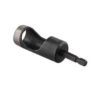 Punta cava per trapano con codolo esagonale, per pelle, cartone, plastica, cinghie, in acciaio al carbonio, adattatore per macchina elettrica da 2-25 mm, per riparazioni manuali (20 mm)