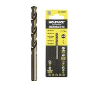 Punta Cobalto Hss cilindrica 2,50 mm. Confezione da 2 pezzi.
