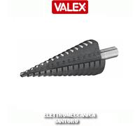PUNTA CONICA A GRADINI 4 - 32 mm CODOLO 3 FACCE DIAMETRO 10 mm VALEX ALLARGAFORI