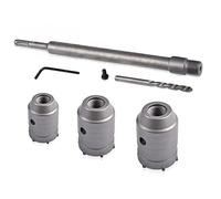 Punta da 350mm SDS Plus Codolo da muro per calcestruzzo Punta, Calcestruzzo Cemento Stone Wall Drill Bit Espansione 30/40 /50MM, Per Condizionatori D'Aria, Cappe O Lavatrici Punzonatura Di Tubi