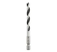 Punta da legno kwb Ø 3,0 mm con attacco esagonale da 1/4" 513903 (acciaio CV, forma speciale a spirale a 2 smussi)