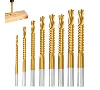 Punta da taglio laterale, robusti utensili manuali con gambo rotondo e | 8 seghe a tazza per cemento, per piastrelle, lega, alluminio, mattoni, ceramica, vetro, officina,