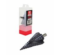 Punta da trapano a gradini AWTOOLS M2-TiAlN 4-32mm BLACK LINE a spirale