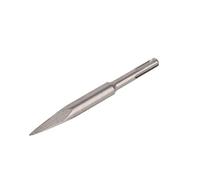 Punta da Trapano a scalpello Piatto con scanalatura a Punta for muratura, Martello Elettrico for Piastrelle, Cemento, Cemento, Mattoni, Pietra (Color : A, Size : A)