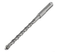 Punta da trapano a testa triangolare per sistema Sds Plus, compatibile con ceramica e porcellana, per piastrelle, granito, pietra, cemento, perforazione in lega di acciaio grigio, 8 x 160 mm (8 x 160