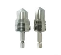 Punta da trapano a tre lame 3 in 1, progettata per perforare ed espandere rapidamente le operazioni di riparazione di tubi (20 mm)