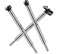 Punta da trapano con punta in carburo per la lavorazione del legno, lunghezza 150 mm, con gambo esagonale per una vestibilità sicura e una maggiore precisione di foratura (15 mm)