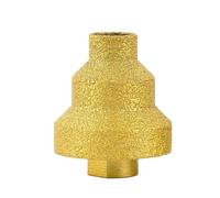Punta da trapano con smusso a gradino diamantato da 20-35-50 mm, smerigliatrice angolare, sega a tazza, filettatura M10 for allargare piastrelle di marmo, muratura, cemento, porcellana, 1 pz.