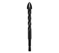 Punta da trapano for fori in vetro, cemento, piastrelle di ceramica, set di punte in lega dura al carburo di tungsteno, utensili da 3, 4, 5, 6, 8, 10, 12 mm(1Pc 4mm)