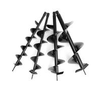 Punta da Trapano for trivella da 200 mm × 800 mm Adatta for trivella a Benzina, Accessori for Utensili elettrici for trivellazione di Pali, Larghezza 20 cm(Single Blade)
