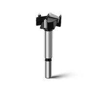 Punta da trapano Forstner 26 mm per legno, lunghezza 92 mm, con gambo rotondo, per legno, legno duro, pannelli di fibra